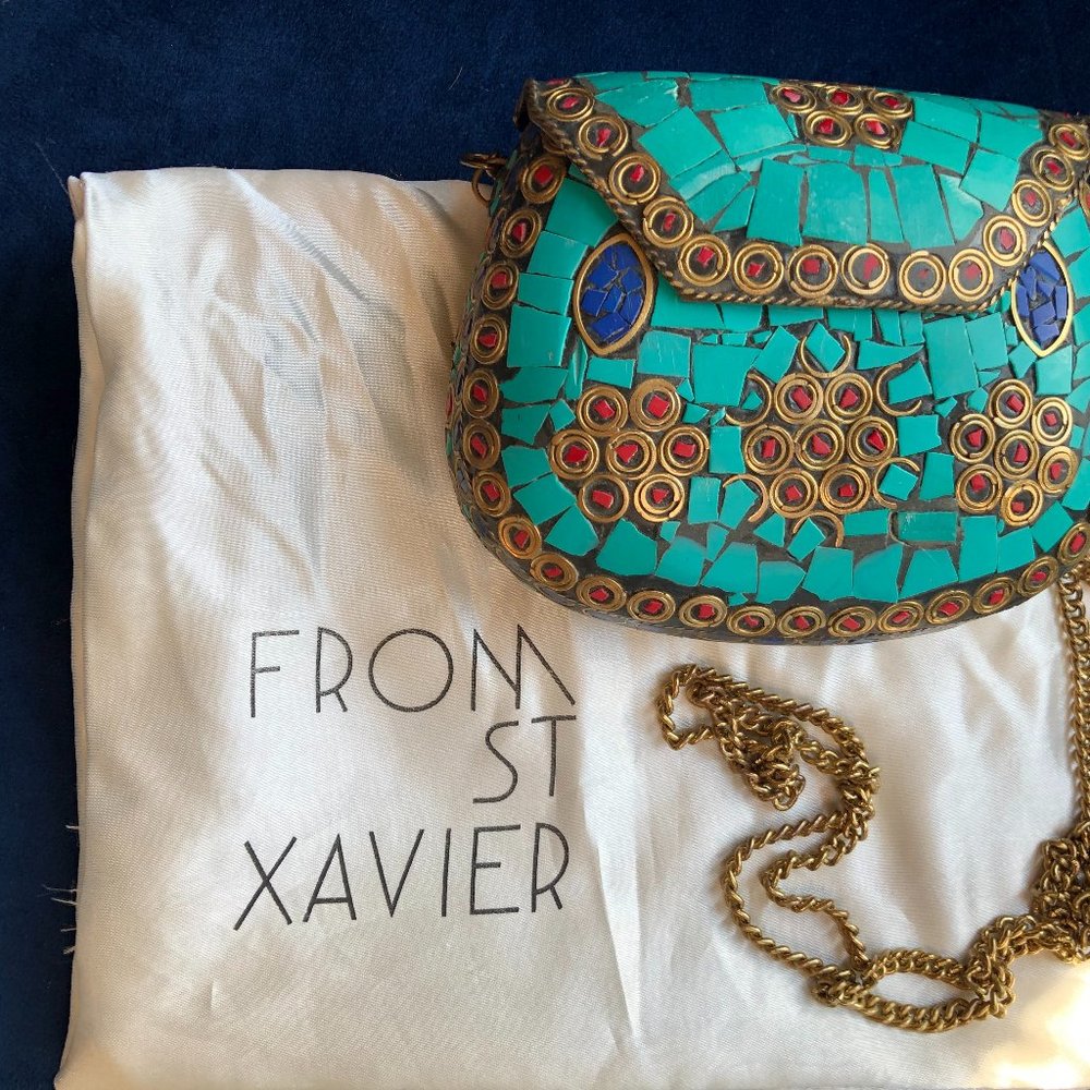 From St Xavier Mosaic Crossbody Bag